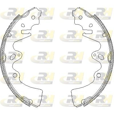 ROADHOUSE Brake Shoe Set Article number: 4348.00 cheaply