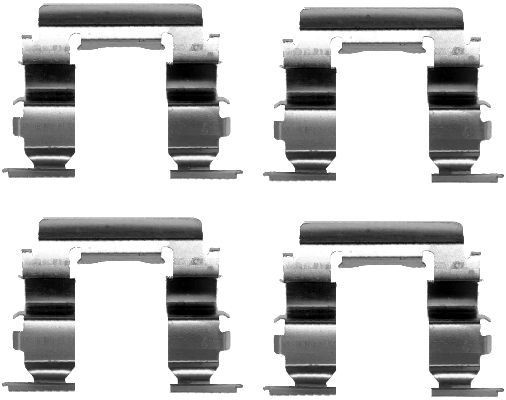MINTEX MBA1181 Σετ βοηθ. εξαρτημάτων, τακάκια φρένων MAXIMA 3.0 193 PS Βενζίνη 2000