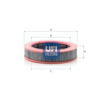 UFI Kupefilter artikkelnummer: 54.381.00 billig