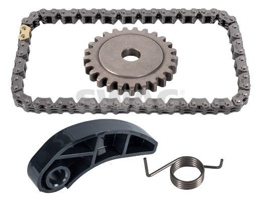 SWAG 33 10 7090 Keti komplekt, õlipumbavedu LOGAN 1.6 113 HP Bensiin