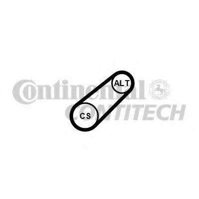 CONTITECH Kileremssæt Varenummer: 6PK701 ELAST T1 billige