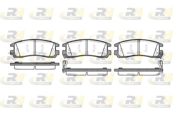 ROADHOUSE Brake pad set Article number: 2566.22 cheaply