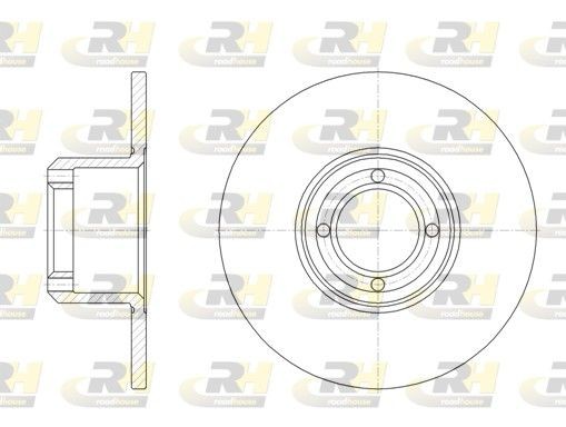 ROADHOUSE Brake disc Article number: 6008.00 cheaply