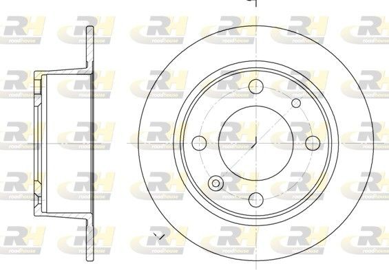 ROADHOUSE Brake disc Article number: 6021.00 cheaply
