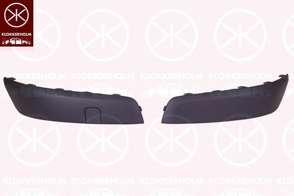 KLOKKERHOLM 6042923 Bumper moulding SCÉNIC 2.0 (JM0S, JM2N) 138 PS Petrol 2010