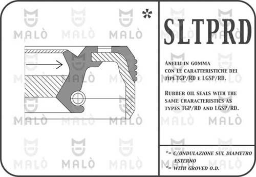 MALÒ Shaft Seal, differential Article number: 604PRDA cheaply