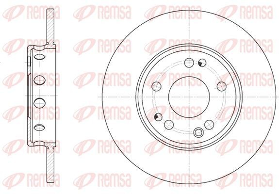 KAWE Brake disc Article number: 6059 00 cheaply