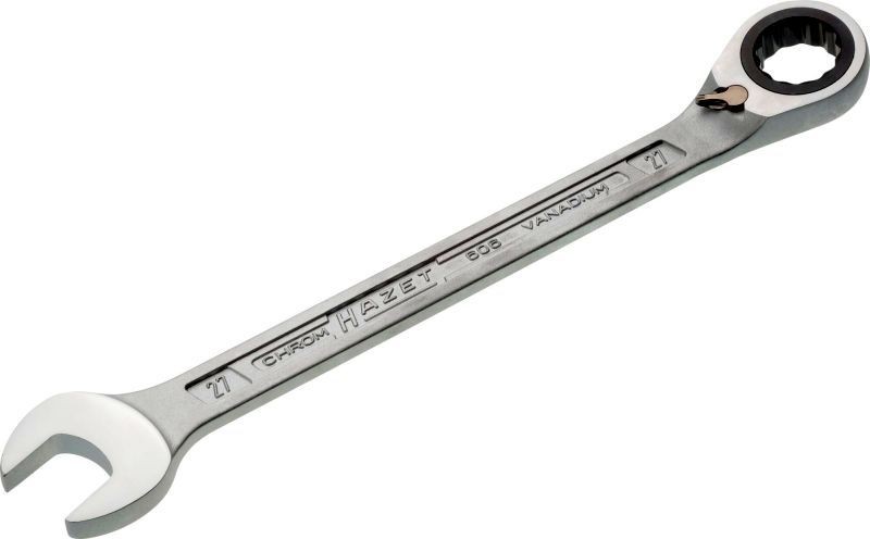 HAZET Ratchet Ring Open-ended Spanner Article number: 606-27 cheaply