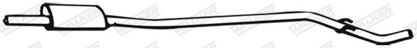 WALKER Front Silencer Article number: 01811 cheaply