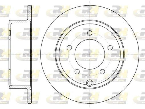ROADHOUSE Brake disc Article number: 61025.00 cheaply