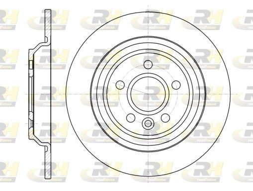 ROADHOUSE Brake disc Article number: 61045.00 cheaply