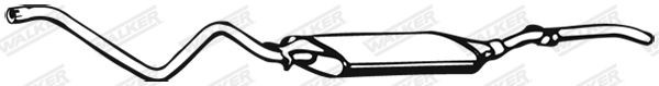 WALKER Rear silencer Article number: 04629 cheaply