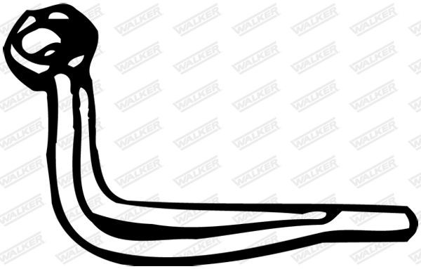 WALKER Exhaust Pipe Article number: 04633 cheaply