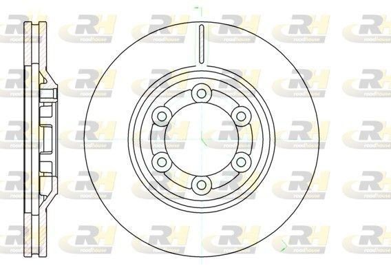 ROADHOUSE Brake disc Article number: 61193.10 cheaply