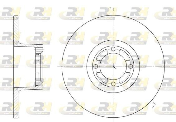 ROADHOUSE Brake disc Article number: 61219.00 cheaply