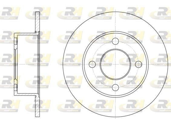 ROADHOUSE Brake disc Article number: 6122.00 cheaply
