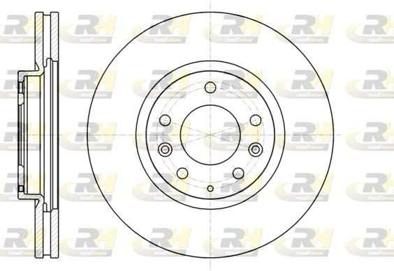 ROADHOUSE Brake disc Article number: 61236.10 cheaply
