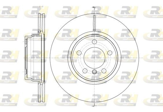 ROADHOUSE Brake disc Article number: 61452.10 cheaply