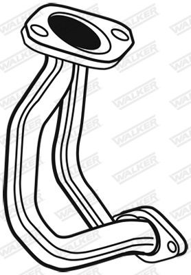 WALKER Exhaust Pipe Article number: 07189 cheaply
