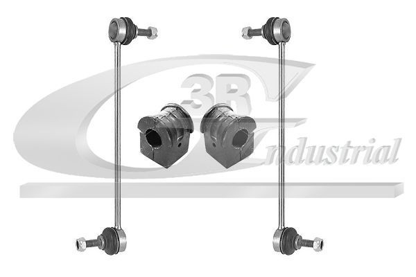 3RG 61631 Repair Kit, stabilizer coupling rod LAGUNA 2.0 16V Turbo (BG0S, BG1L, BG1M) 163 PS Petrol 2007