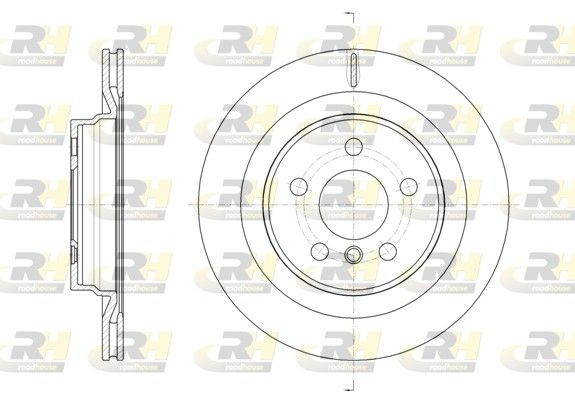 ROADHOUSE Brake disc Article number: 61632.10 cheaply