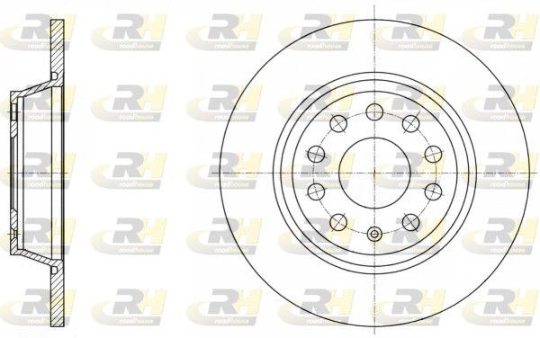 ROADHOUSE Brake disc Article number: 61646.00 cheaply