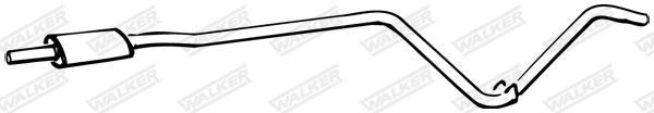 WALKER Front Silencer Article number: 08724 cheaply