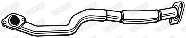 WALKER Exhaust Pipe Article number: 10508 cheaply