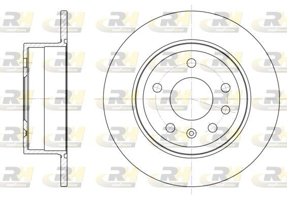 ROADHOUSE Brake disc Article number: 6249.00 cheaply