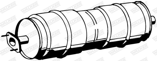 WALKER Middle silencer Article number: 13731 cheaply