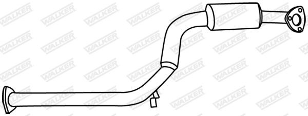 WALKER Middle silencer Article number: 17904 cheaply