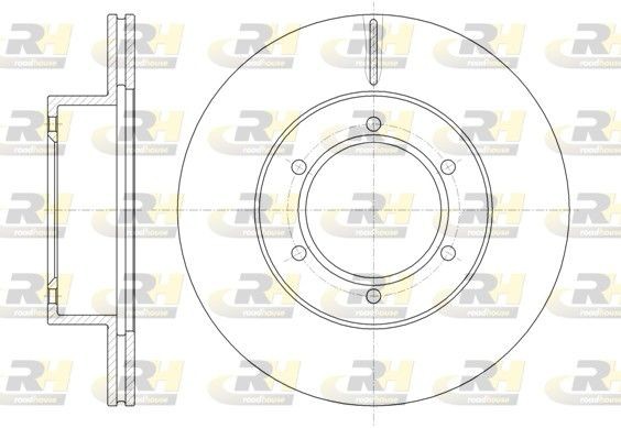 ROADHOUSE Brake disc Article number: 6497.10 cheaply