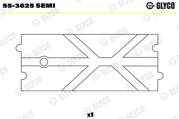 GLYCO 55-3625 SEMI Small End Bushes, connecting rod ISTANA 2.9 D 122 PS Diesel 2003