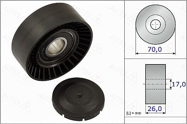 AUTEX Tensioner pulley Article number: 655007 cheaply