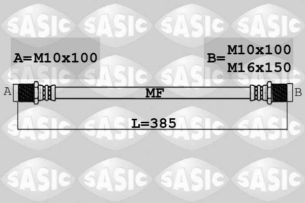 SASIC Brake hose Article number: 6606233 cheaply
