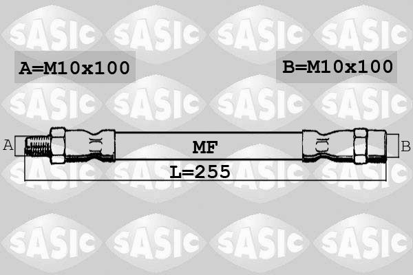 SASIC Brake hose Article number: 6606262 cheaply