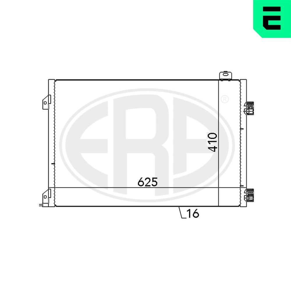 ERA Air conditioning condenser Article number: 667131 cheaply