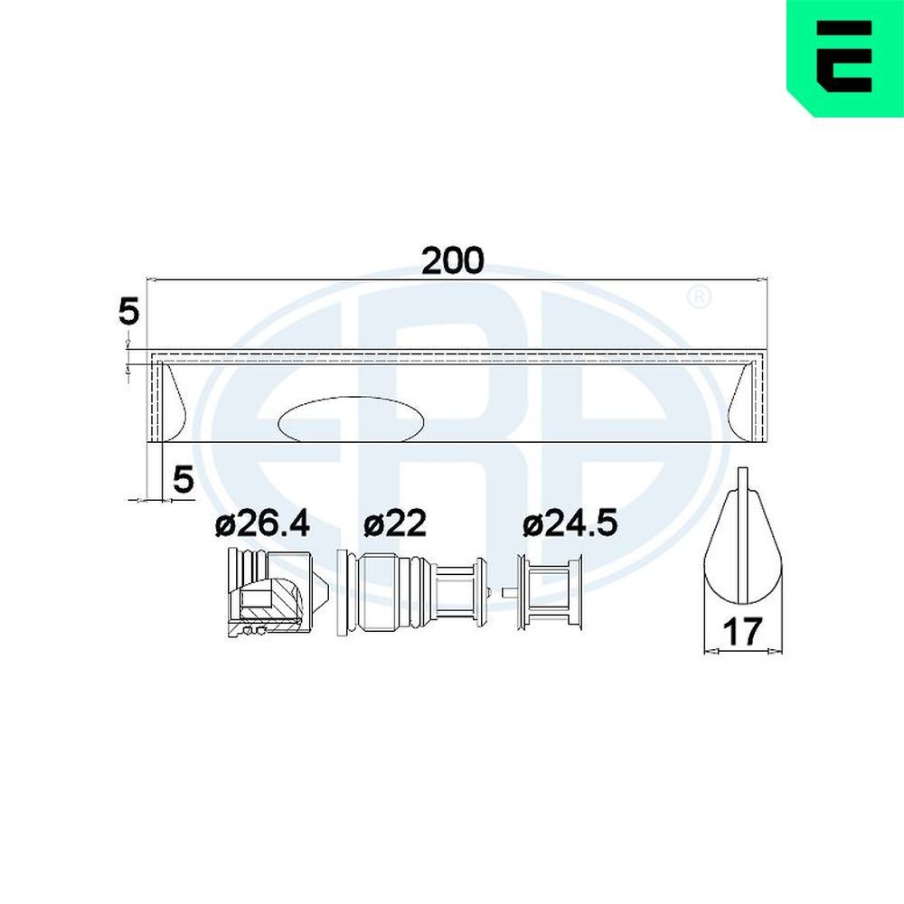 ERA Dryer, air conditioning Article number: 668011 cheaply
