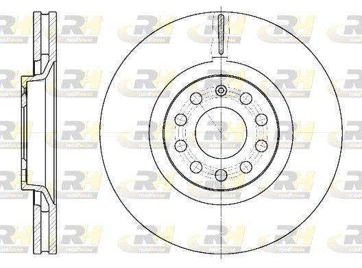 ROADHOUSE Brake disc Article number: 6730.10 cheaply