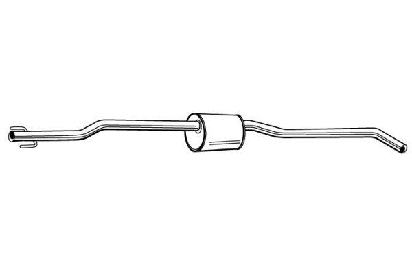 VEGAZ Middle silencer Article number: MOS-163 cheaply