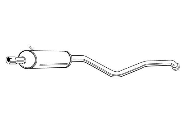 VEGAZ Middle silencer Article number: RS-356 cheaply