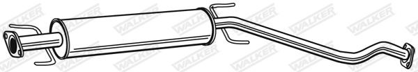 WALKER Middle silencer Article number: 23236 cheaply