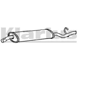 VEGAZ Rear silencer Article number: FTS-294 cheaply