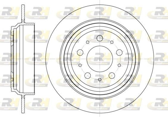 ROADHOUSE Brake disc Article number: 6924.00 cheaply