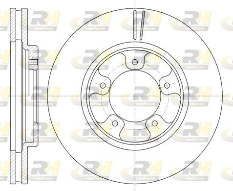 ROADHOUSE Brake disc Article number: 6939.10 cheaply