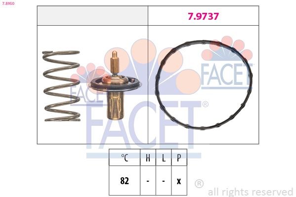 FACET Thermostat Article number: 7.8950 cheaply