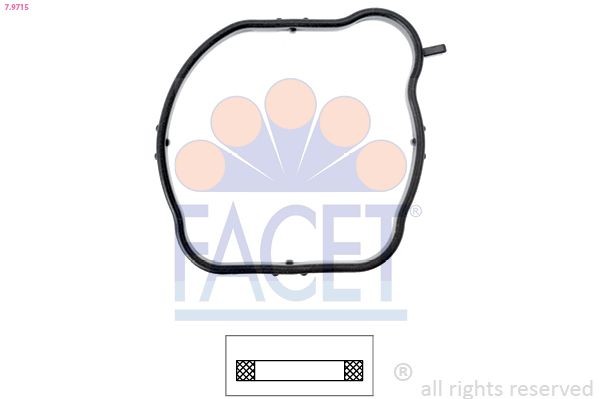 FACET Gasket, thermostat Article number: 7.9715 cheaply