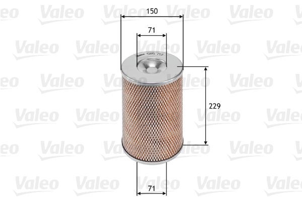 VALEO Air conditioning evaporator Article number: 715332 cheaply