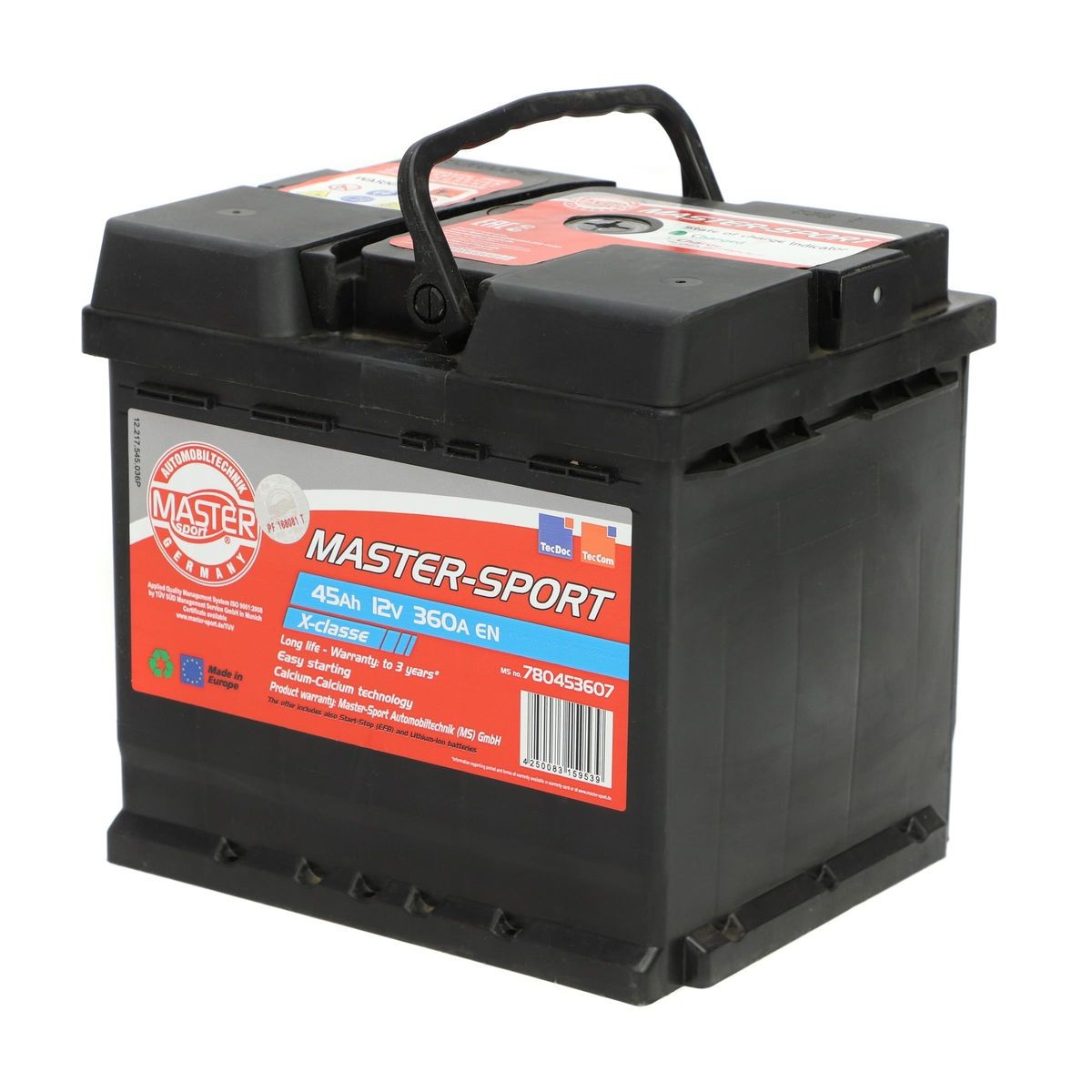 MASTER-SPORT Autobaterie Číslo článku: 780453607 levně