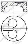 NÜRAL Piston Article number: 87-295400-00 cheaply
